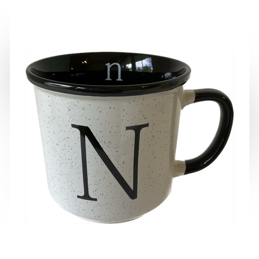 President’s Choice Monogrammed “N” Mug Stoneware Gres Campfire Style